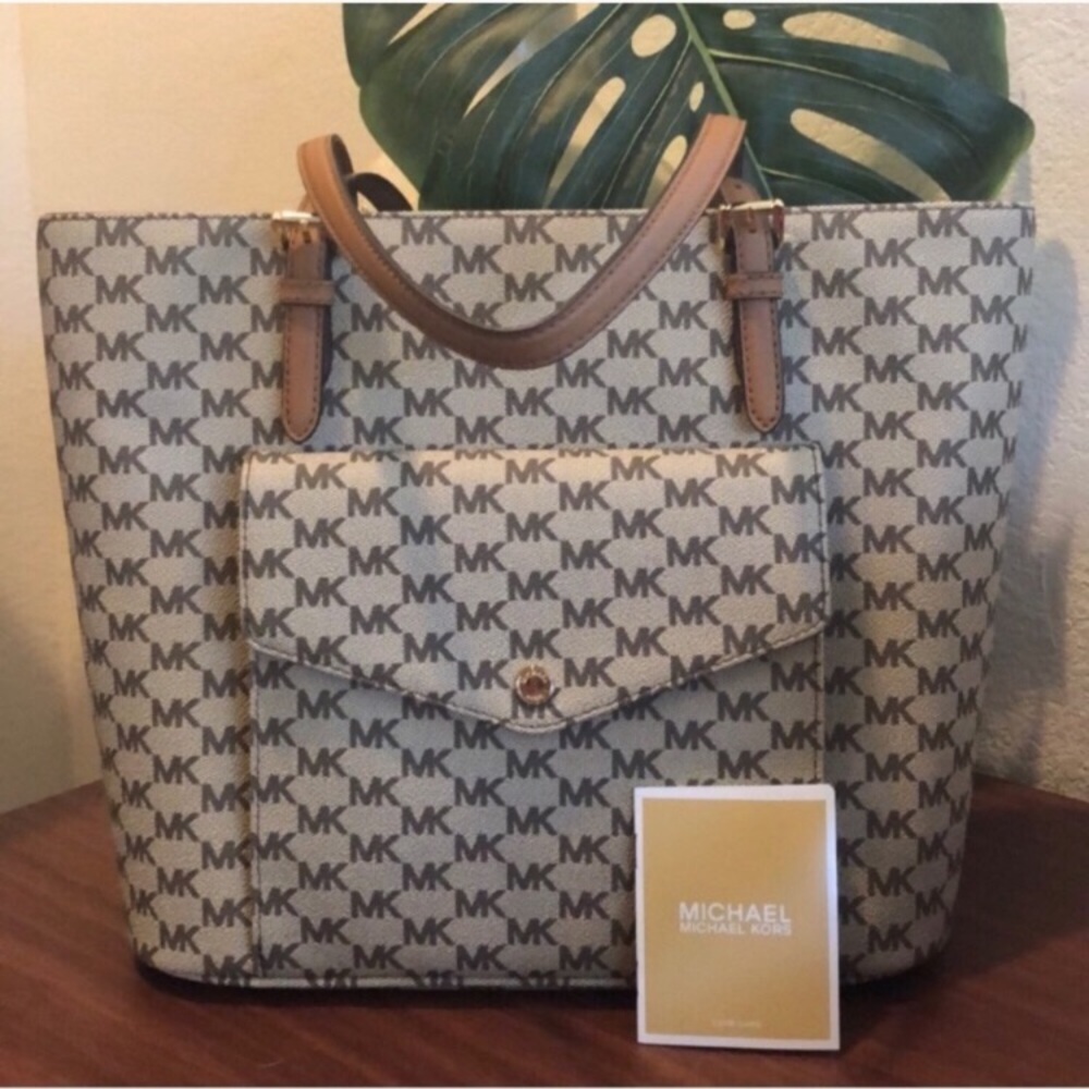 NEW MICHAEL KORS Logo Tote Bag